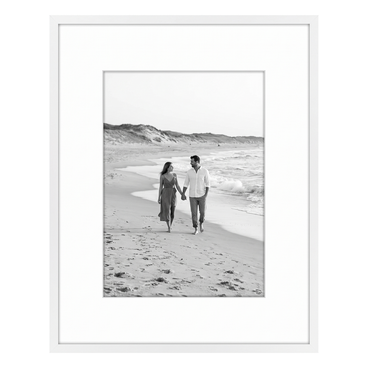 Streamline Matted Picture Frame