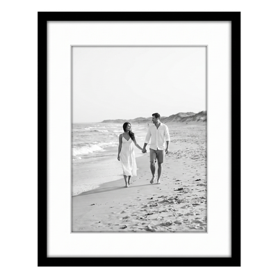 Streamline Matted Picture Frame — 24x32 with 20x28 Mat / Black / 1 Pack