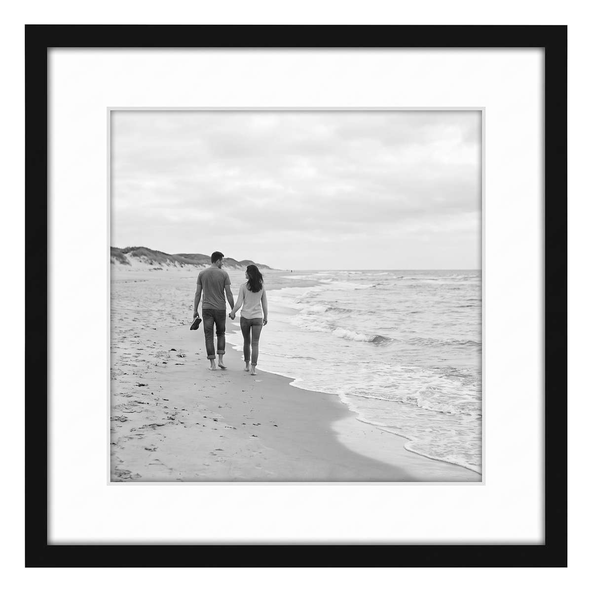 Streamline Matted Picture Frame
