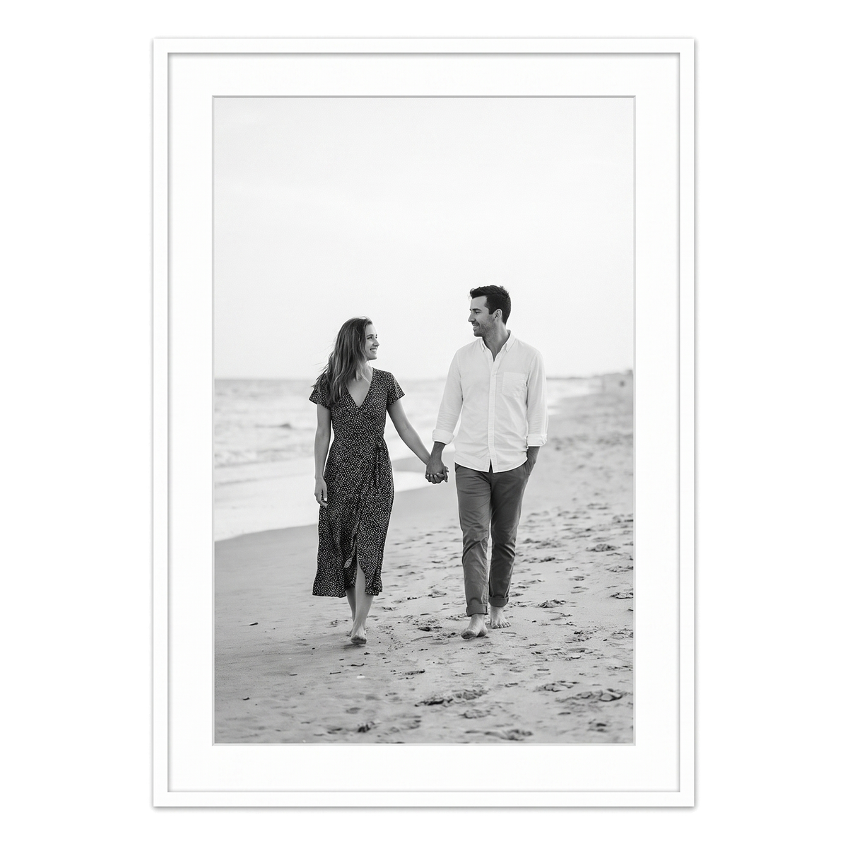 Streamline Matted Picture Frame