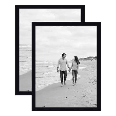 Streamline Picture Frame — 8x10 / Black / 2 Pack