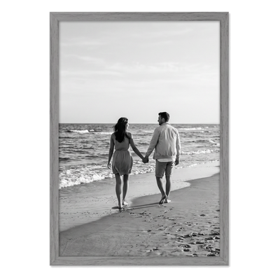 Streamline Picture Frame — 8.5x11 / Grey / 1 Pack
