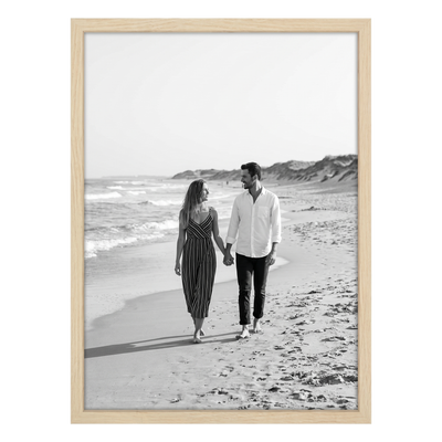 Streamline Picture Frame — 8.5x11 / Natural Oak / 1 Pack