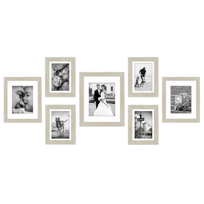 Signature Matted Picture Frame — Multi / Lightwood / 7-Pack