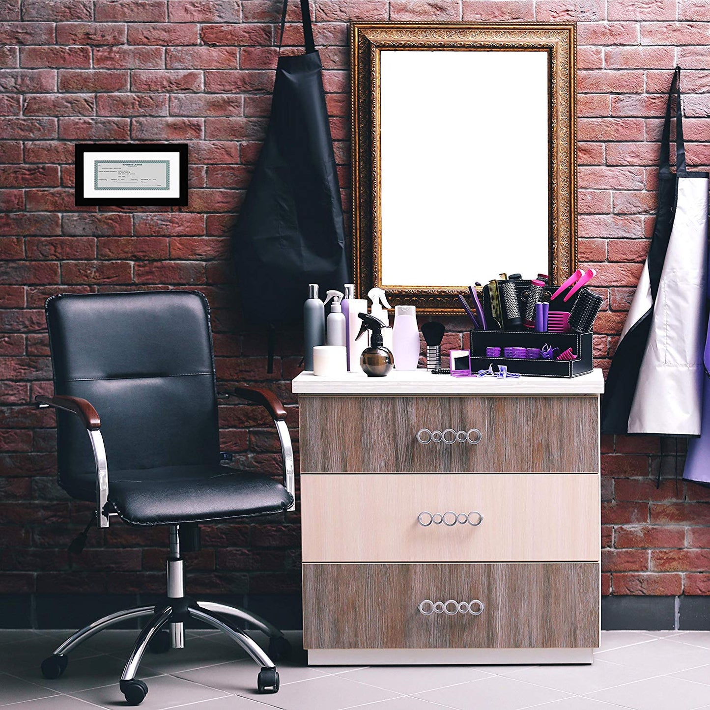 5x10 | License Frame | Set of 2 | Includes Mat | Shatter-Resistant Glass – Americanflat