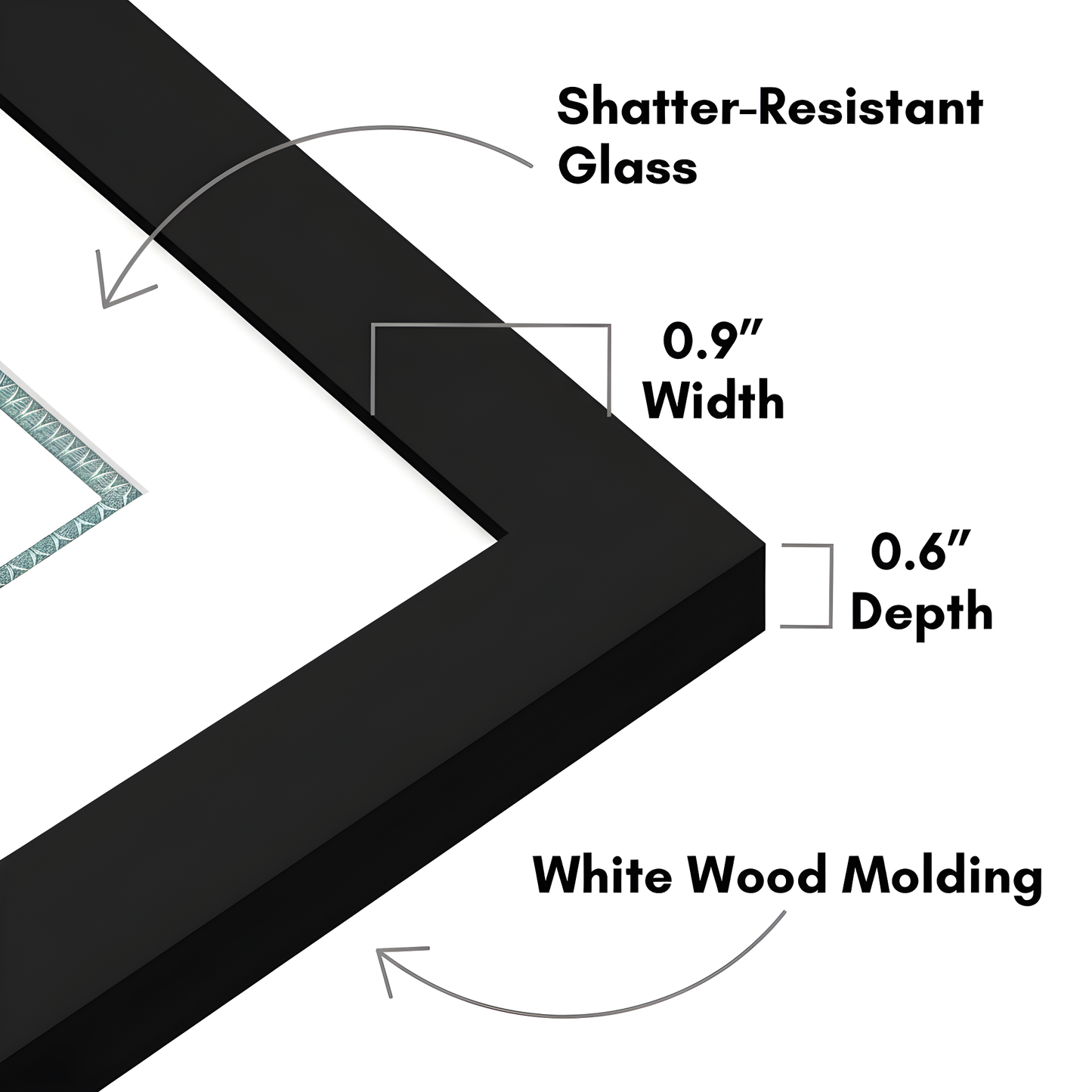 5x10 | License Frame | Set of 2 | Includes Mat | Shatter-Resistant Glass – Americanflat