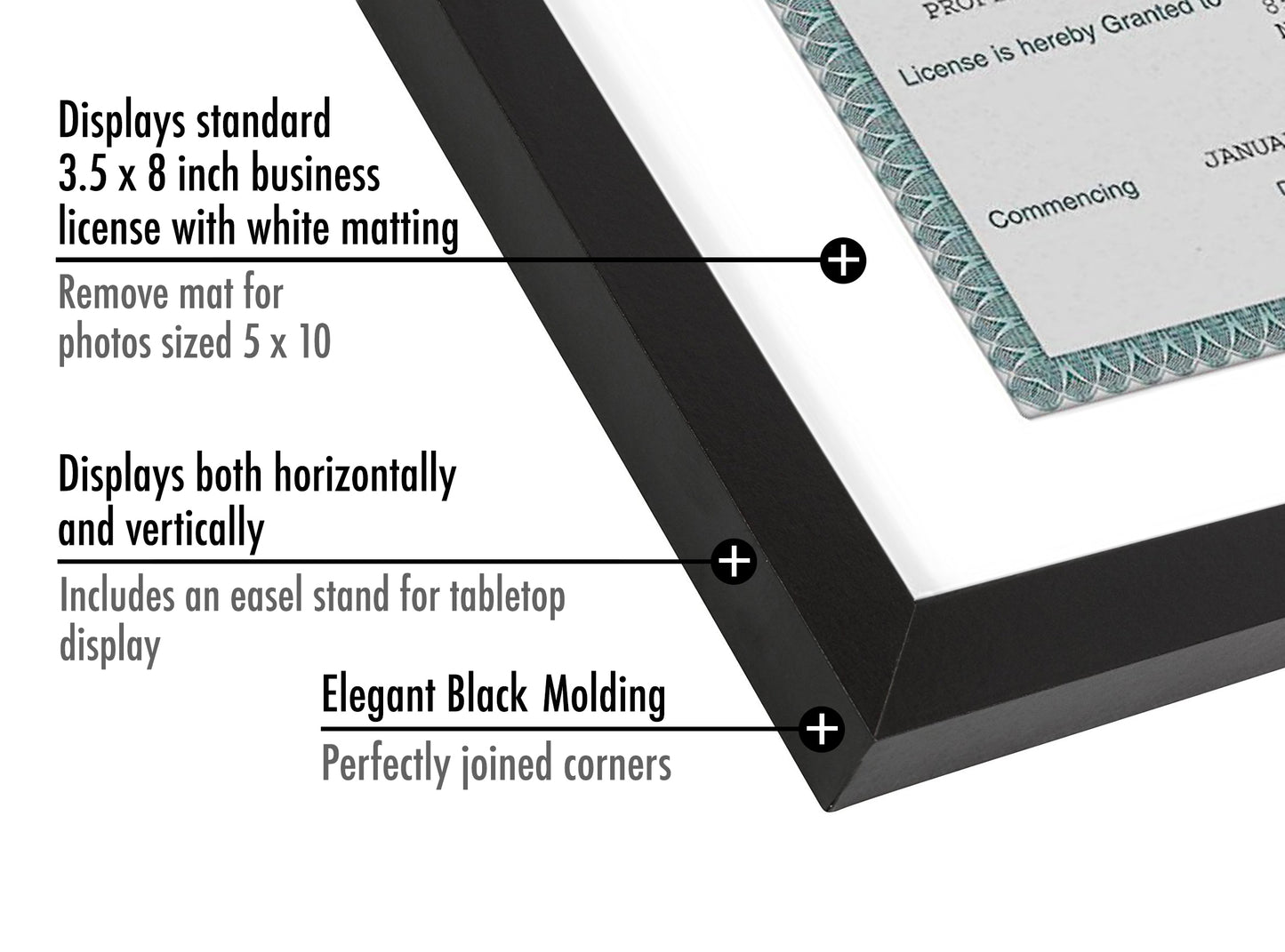 Business License MF0510BK2PK Frame - Americanflat
