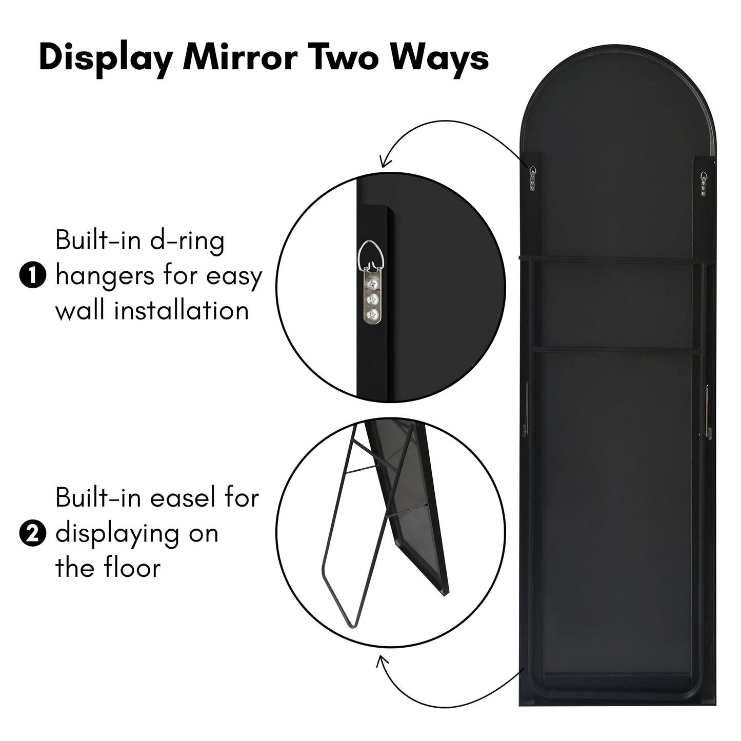 Bedroom, Living Room, Entry Way Hall, Bathroom - Decorative Mirrors