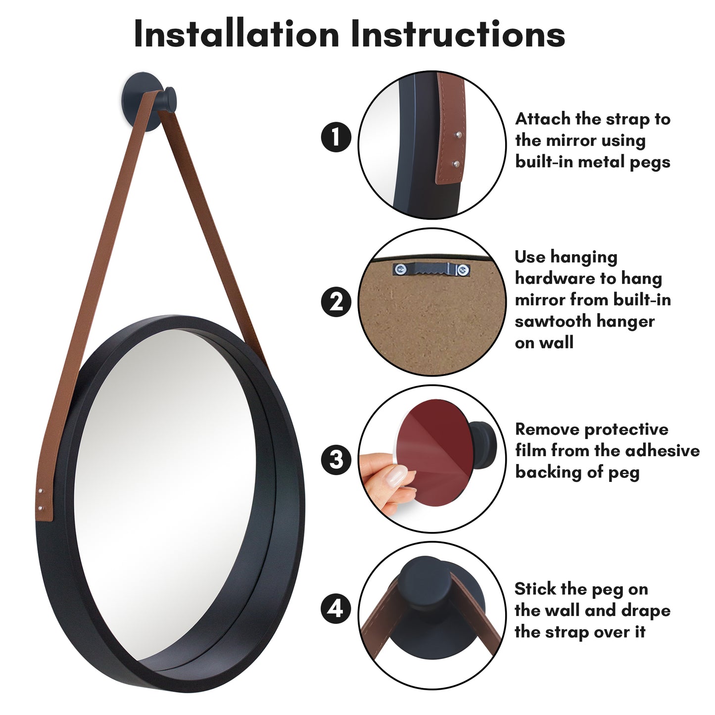 Bedroom, Living Room, Entry Way Hall, Bathroom - Decorative Mirrors