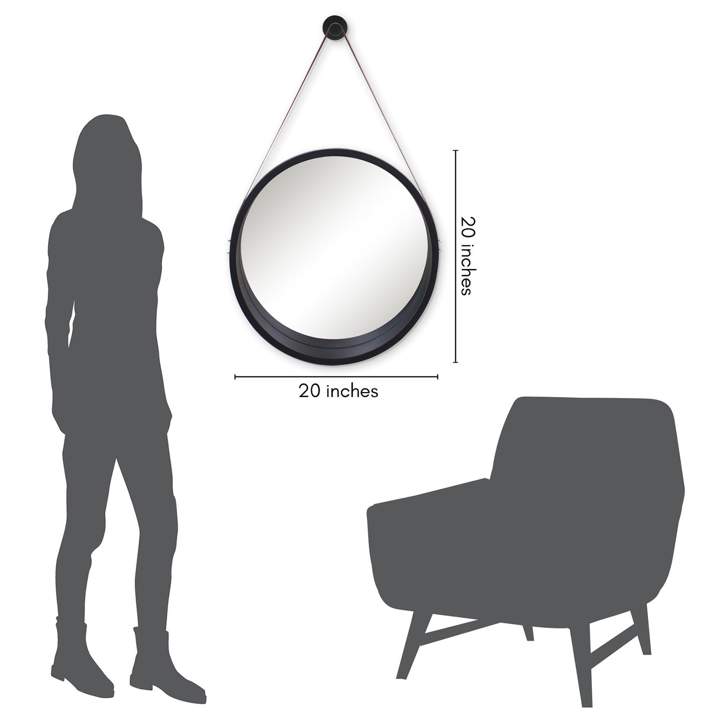 Bedroom, Living Room, Entry Way Hall, Bathroom - Decorative Mirrors