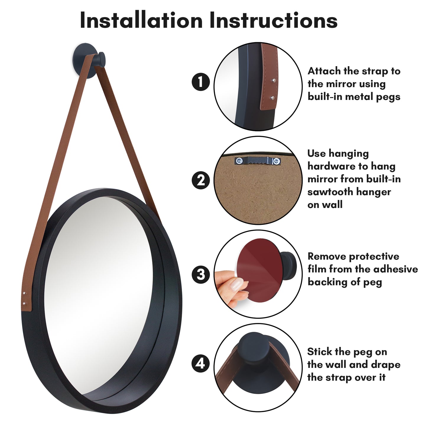 Bedroom, Living Room, Entry Way Hall, Bathroom - Decorative Mirrors