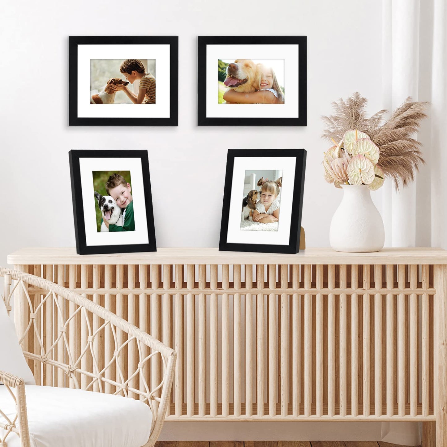 Picture Frame | Signature Collection | Classic Molding | Includes Mat | Multi Pack