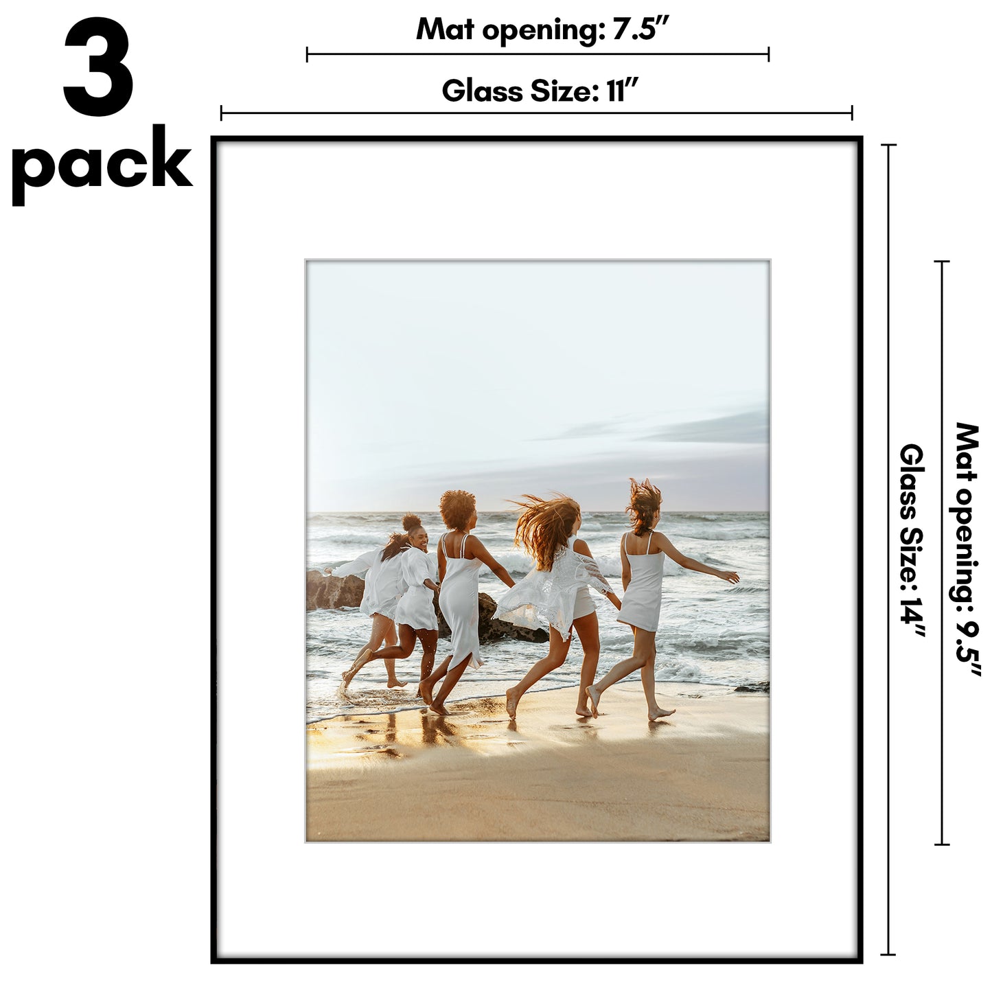 Picture Frame | Metropolitan Collection | Set of 2,6,12,3 | Extra Fine Molding