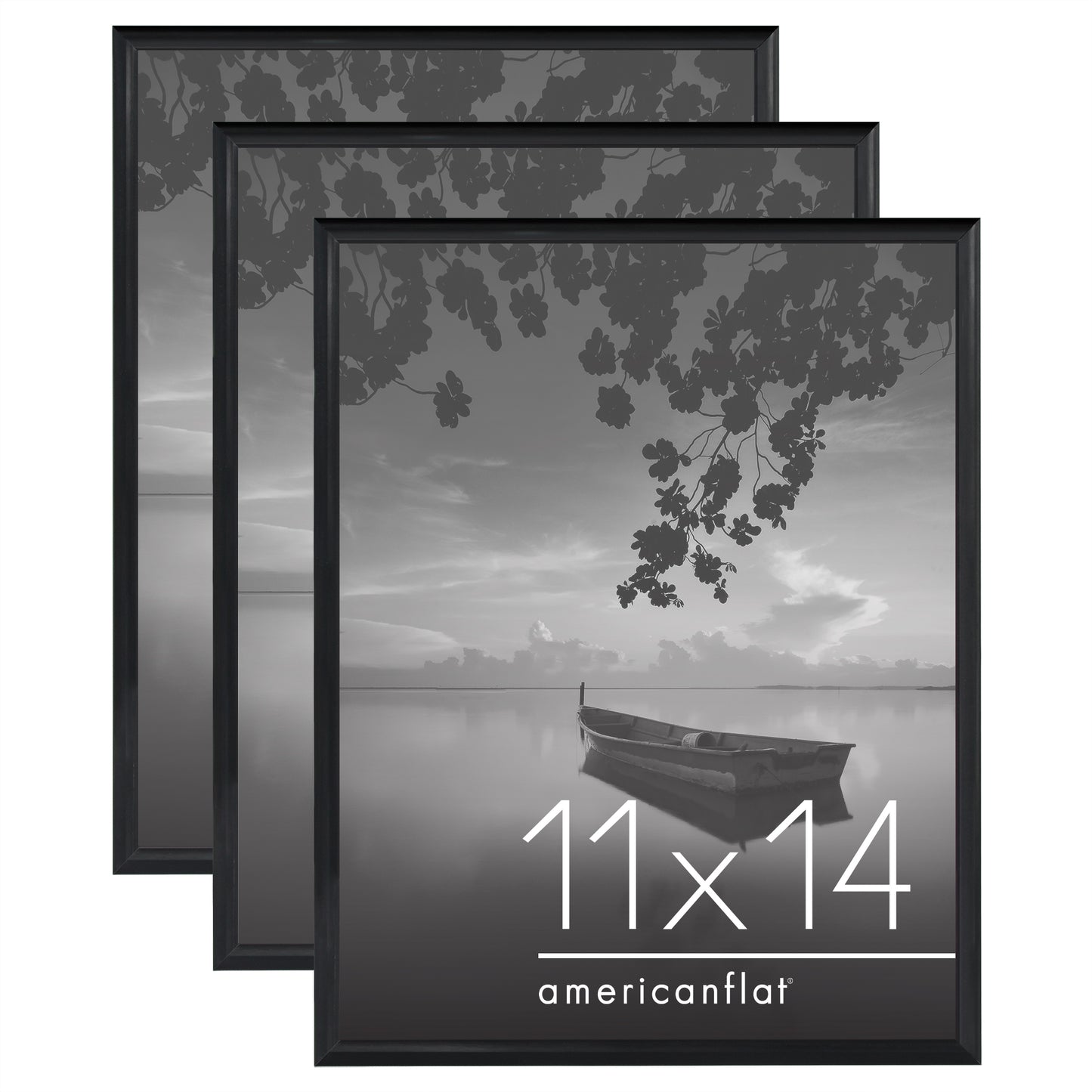 Poster Frame 3 Pack | Lightweight Design | Shatter-Resistant Cover | Wall Decor