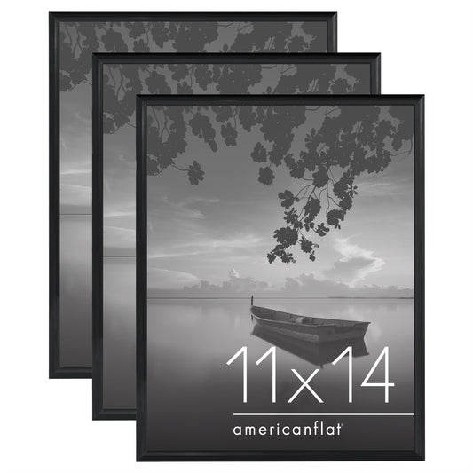 Poster Frame 3 Pack | Lightweight Design | Shatter-Resistant Cover | Wall Decor