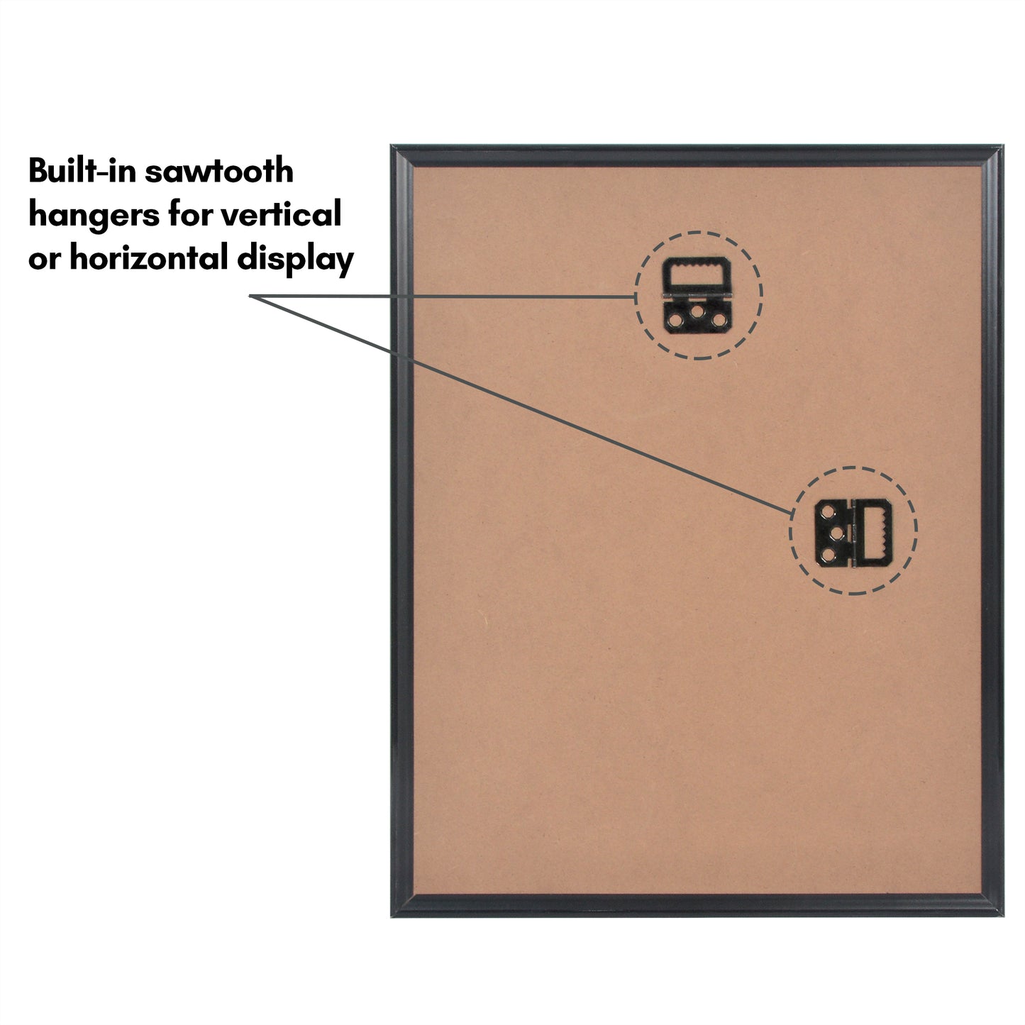 Poster Frame 3 Pack | Lightweight Design | Shatter-Resistant Cover | Wall Decor