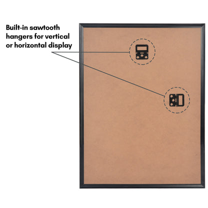Poster Frame 3 Pack | Lightweight Design | Shatter-Resistant Cover | Wall Decor