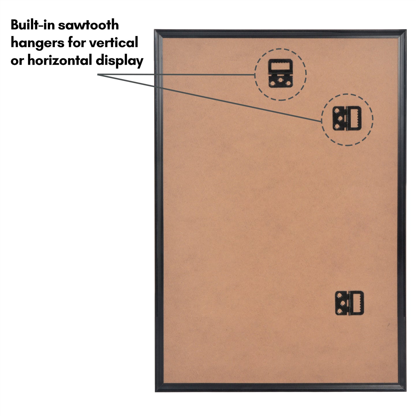 Poster Frame 3 Pack | Lightweight Design | Shatter-Resistant Cover | Wall Decor