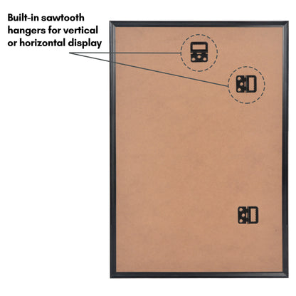Poster Frame 3 Pack | Lightweight Design | Shatter-Resistant Cover | Wall Decor