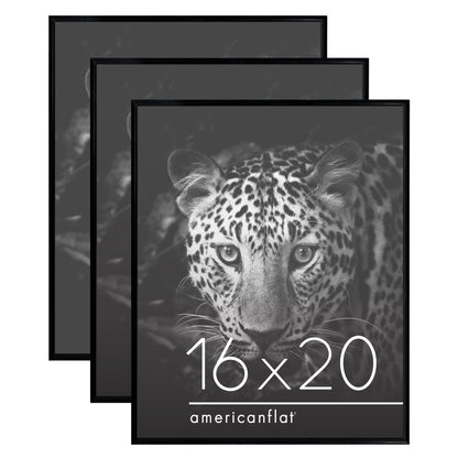 Poster Frame 3 Pack | Lightweight Design | Shatter-Resistant Cover | Wall Decor
