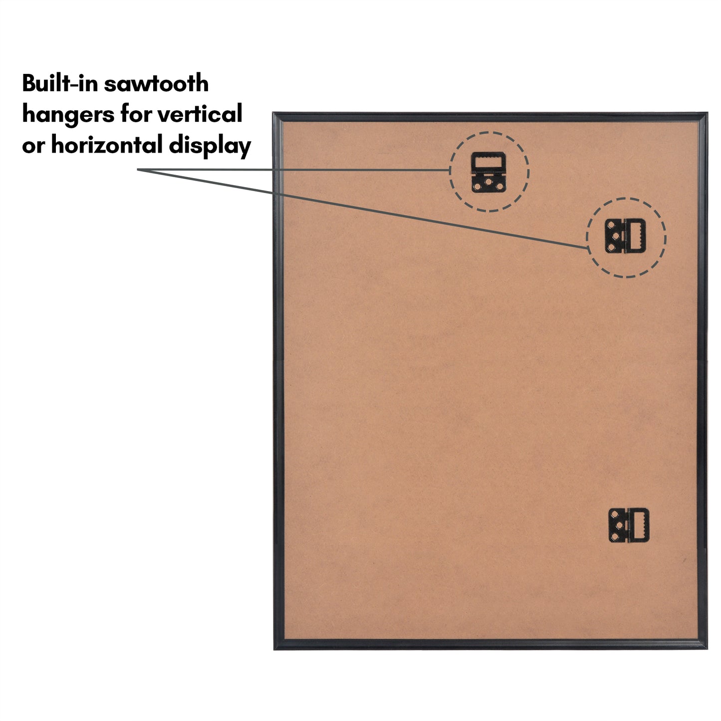 Poster Frame 3 Pack | Lightweight Design | Shatter-Resistant Cover | Wall Decor