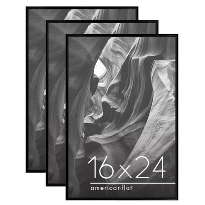 Poster Frame 3 Pack | Lightweight Design | Shatter-Resistant Cover | Wall Decor