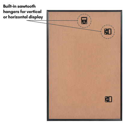 Poster Frame 3 Pack | Lightweight Design | Shatter-Resistant Cover | Wall Decor