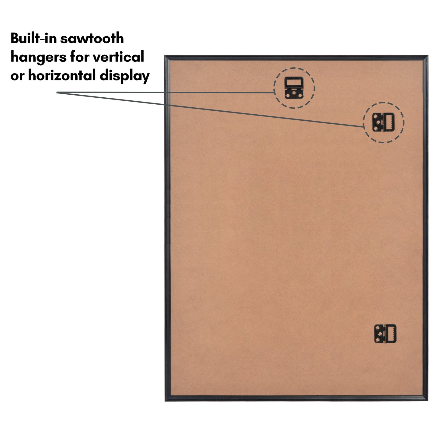 Poster Frame 3 Pack | Lightweight Design | Shatter-Resistant Cover | Wall Decor