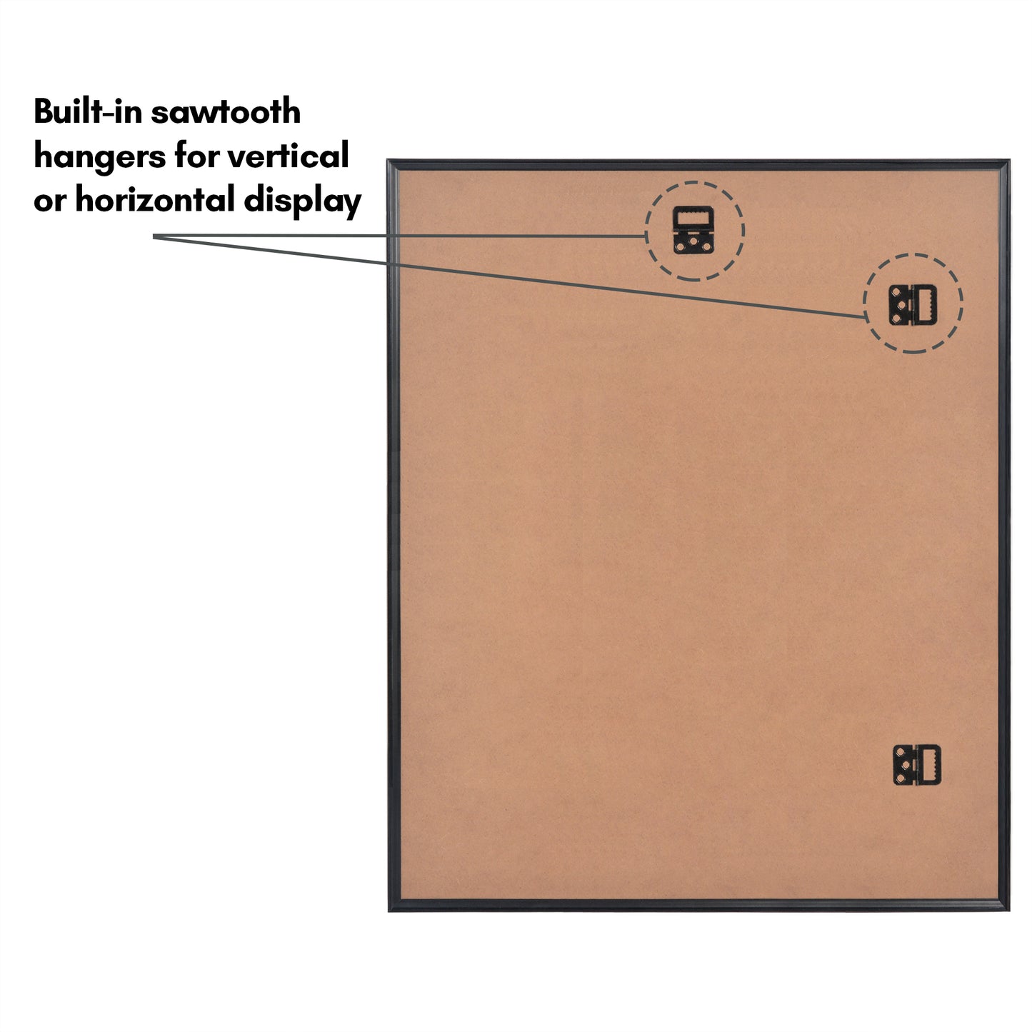 Poster Frame 3 Pack | Lightweight Design | Shatter-Resistant Cover | Wall Decor