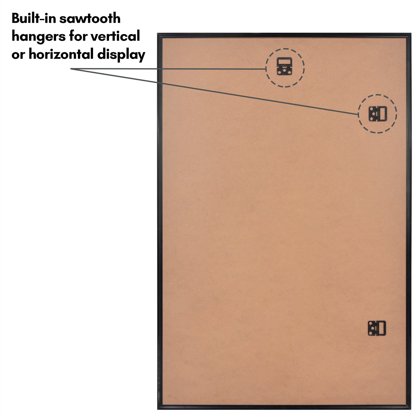 Poster Frame 3 Pack | Lightweight Design | Shatter-Resistant Cover | Wall Decor