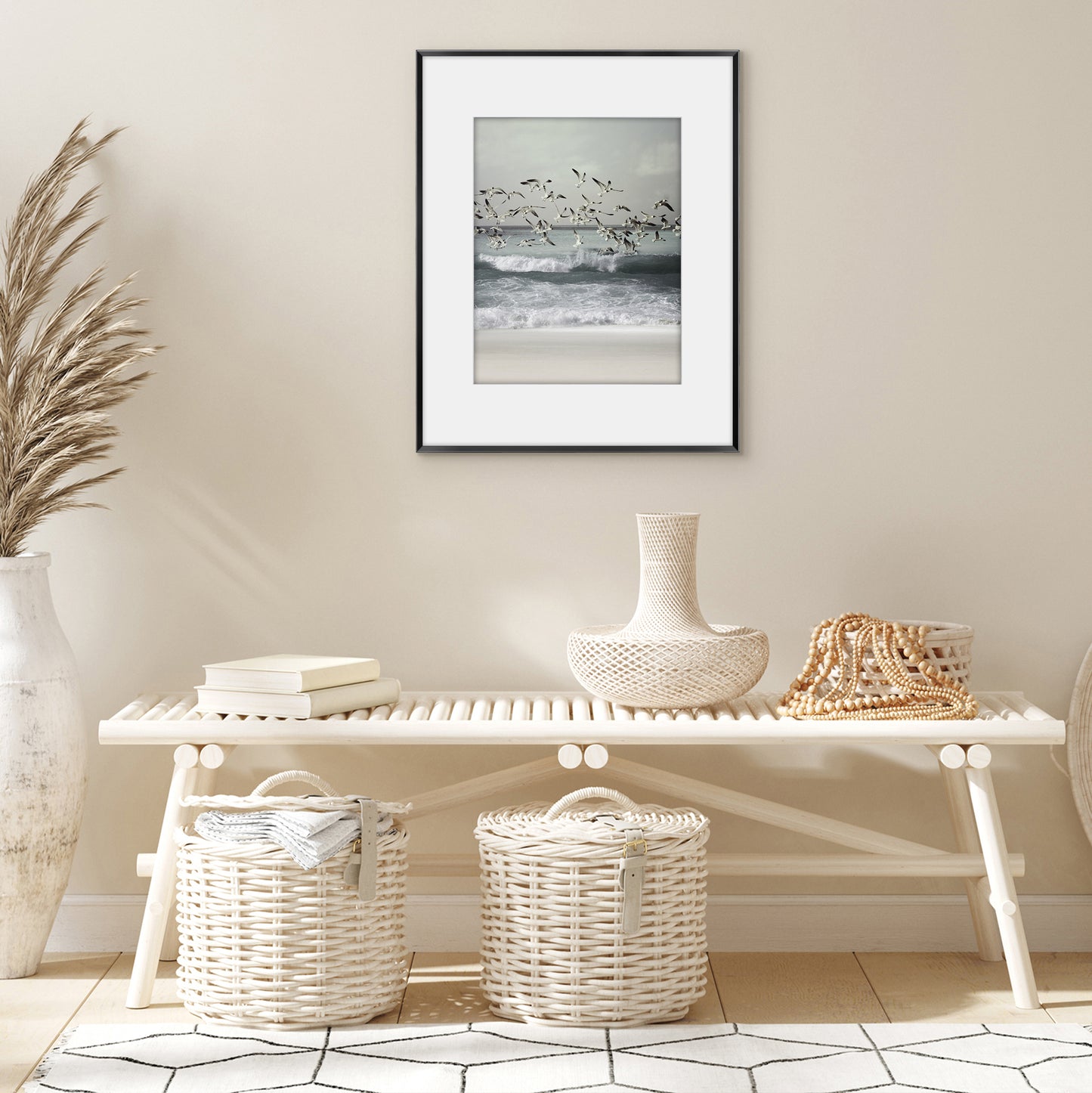 Aluminum Picture Frame | With Mat | Modern Metal Finish | Wall Art Decor Display