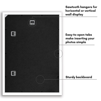 Picture Frame | Poster Frame | Wall Decor | For Photos Documents and Artwork