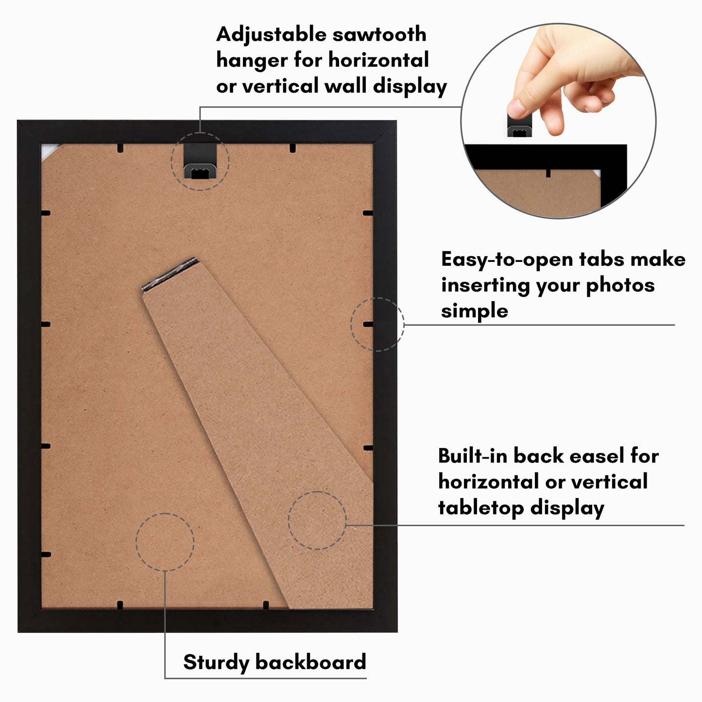 Picture Frame | Poster Frame | Wall Decor | For Photos Documents and Artwork