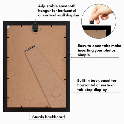 Picture Frame | Poster Frame | Wall Decor | For Photos Documents and Artwork