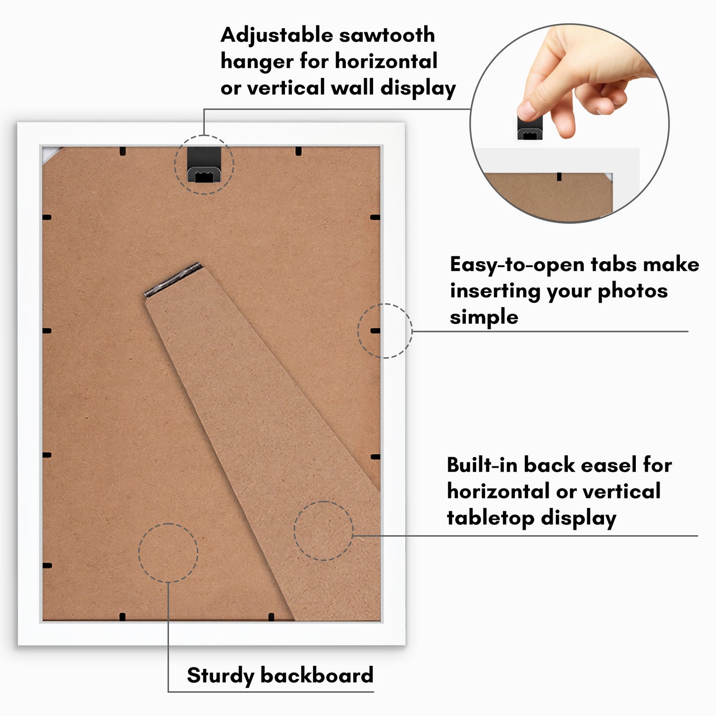 Picture Frame | Poster Frame | Wall Decor | For Photos Documents and Artwork