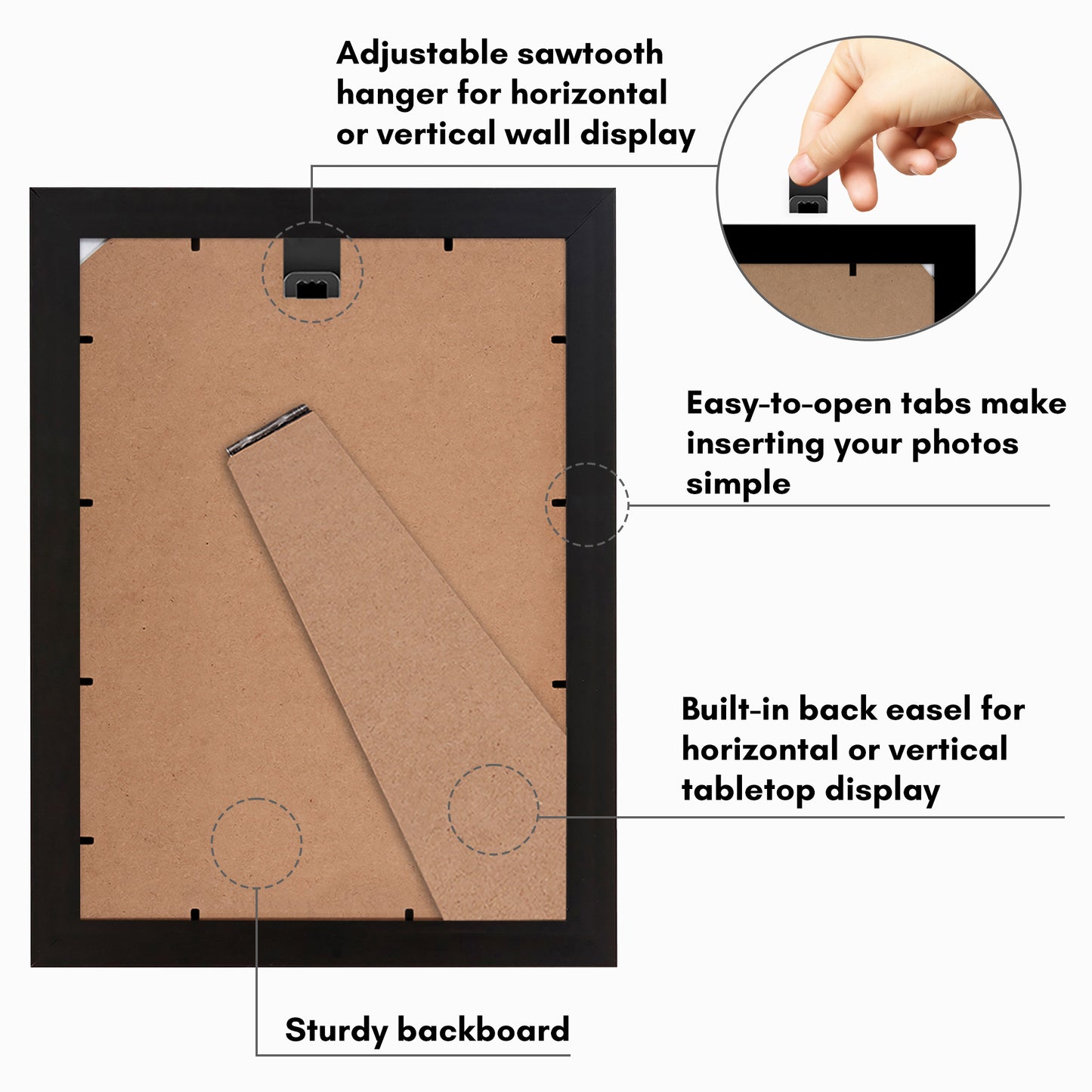 Picture Frame | Poster Frame | Wall Decor | For Photos Documents and Artwork