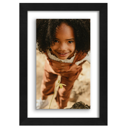 Floating Picture Frame | Two-Sided Glass Display | For Photos and Pressed Flowers
