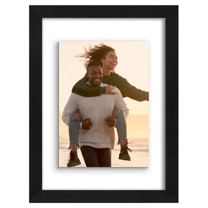 Floating Picture Frame | Two-Sided Glass Display | For Photos and Pressed Flowers