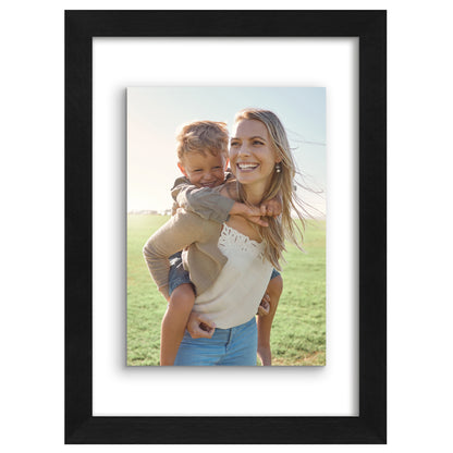 Floating Picture Frame | Two-Sided Glass Display | For Photos and Pressed Flowers