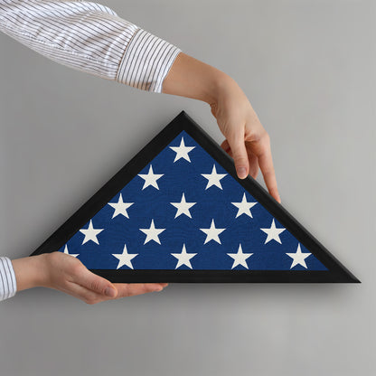 Flag Display Case | Memorial Service | Veteran Burial | Commemorative Shadow Box