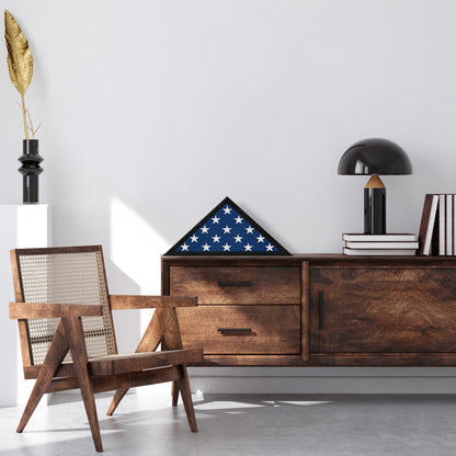Flag Display Case | Memorial Service | Veteran Burial | Commemorative Shadow Box