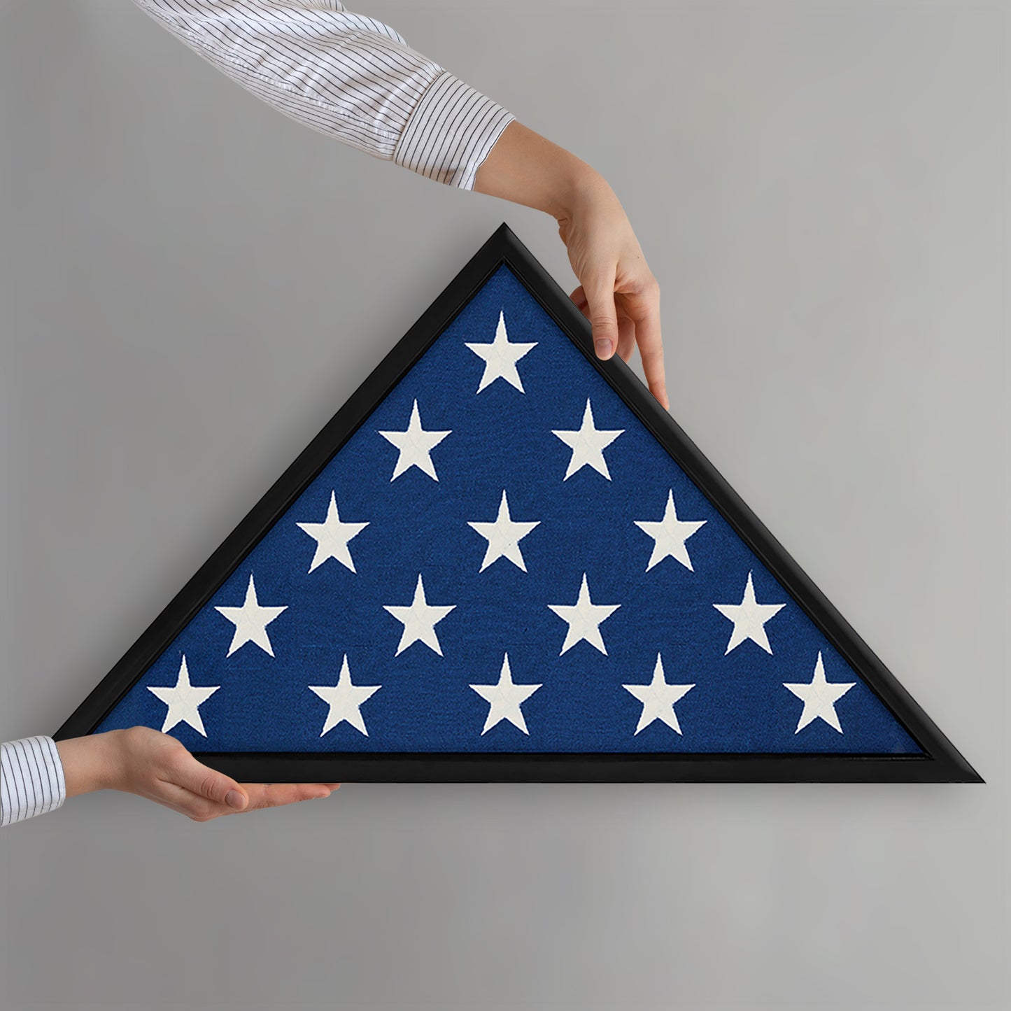 Flag Display Case | Memorial Service | Veteran Burial | Commemorative Shadow Box