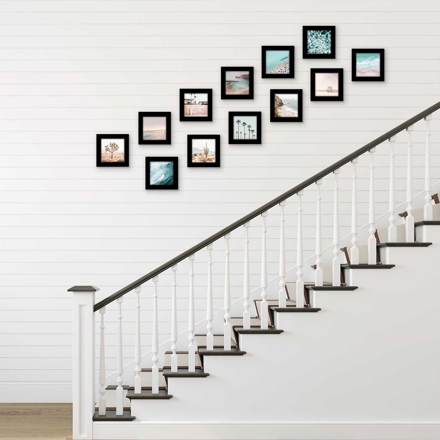 Picture Frame 12 Pack | Gallery Wall Set | Shatter-Resistant Glass | Decor