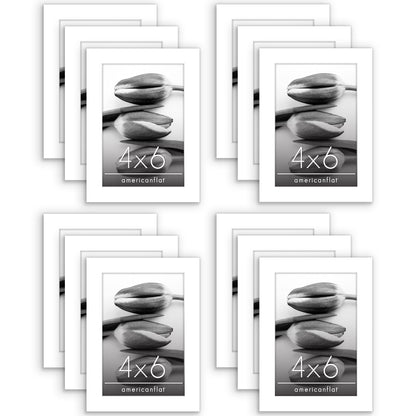 Picture Frame 12 Pack | Gallery Wall Set | Shatter-Resistant Glass | Decor