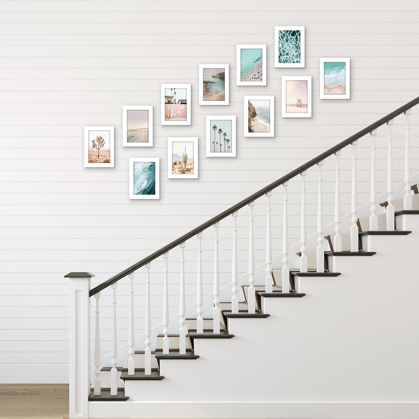 Picture Frame 12 Pack | Gallery Wall Set | Shatter-Resistant Glass | Decor