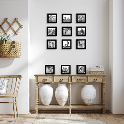 Picture Frame 12 Pack | Gallery Wall Set | Shatter-Resistant Glass | Decor