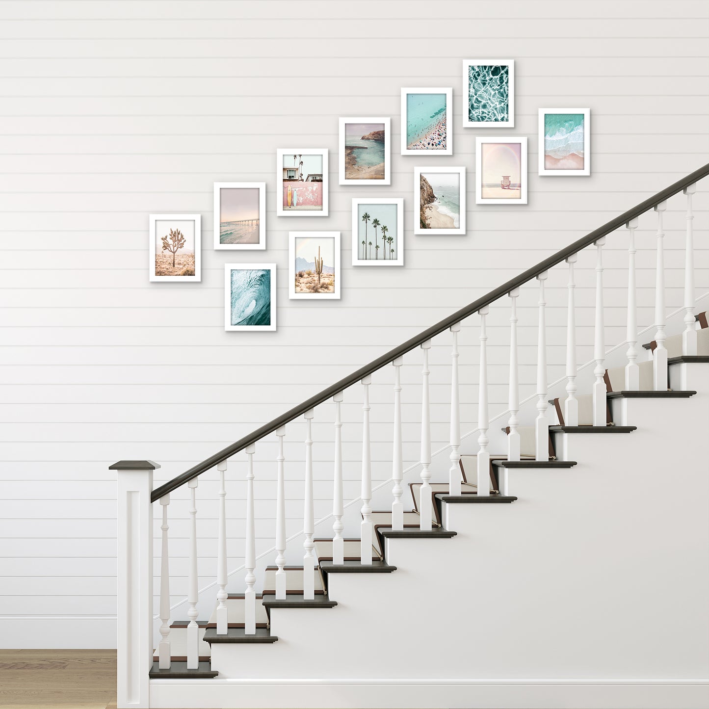 Picture Frame 12 Pack | Gallery Wall Set | Shatter-Resistant Glass | Decor