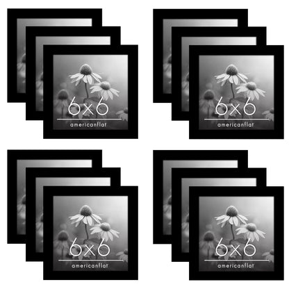 Picture Frame 12 Pack | Gallery Wall Set | Shatter-Resistant Glass | Decor