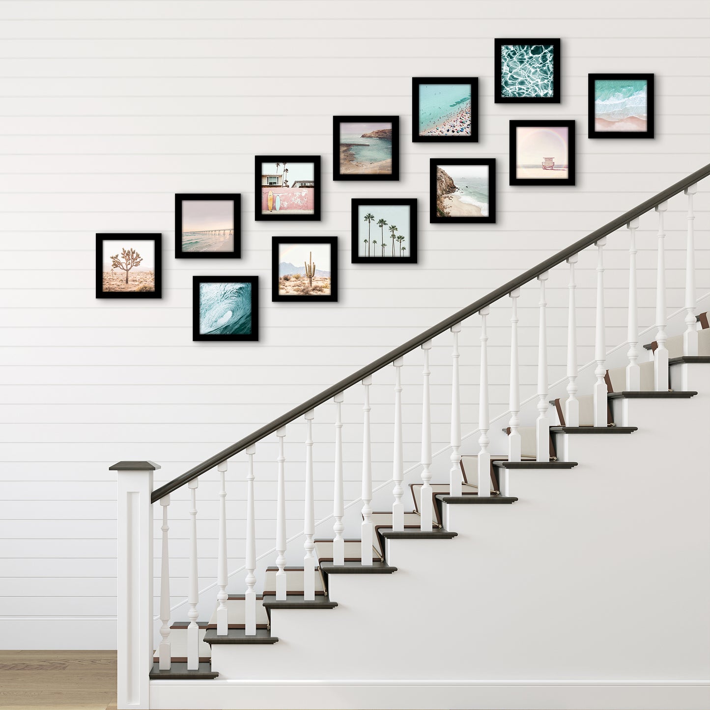 Picture Frame 12 Pack | Gallery Wall Set | Shatter-Resistant Glass | Decor