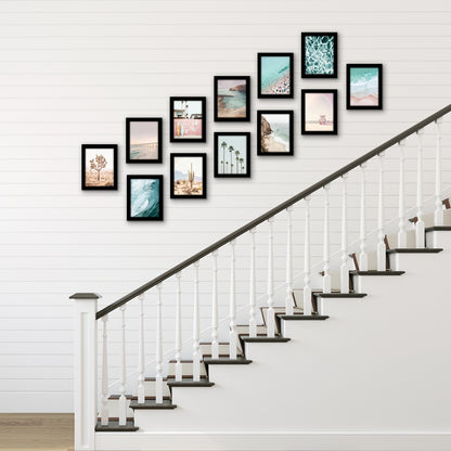 Picture Frame 12 Pack | Gallery Wall Set | Shatter-Resistant Glass | Wall Art
